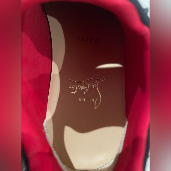 Christian Louboutin Spike Sock Cloth Sneakers. 🖤🌸 - Picture 6 of 8